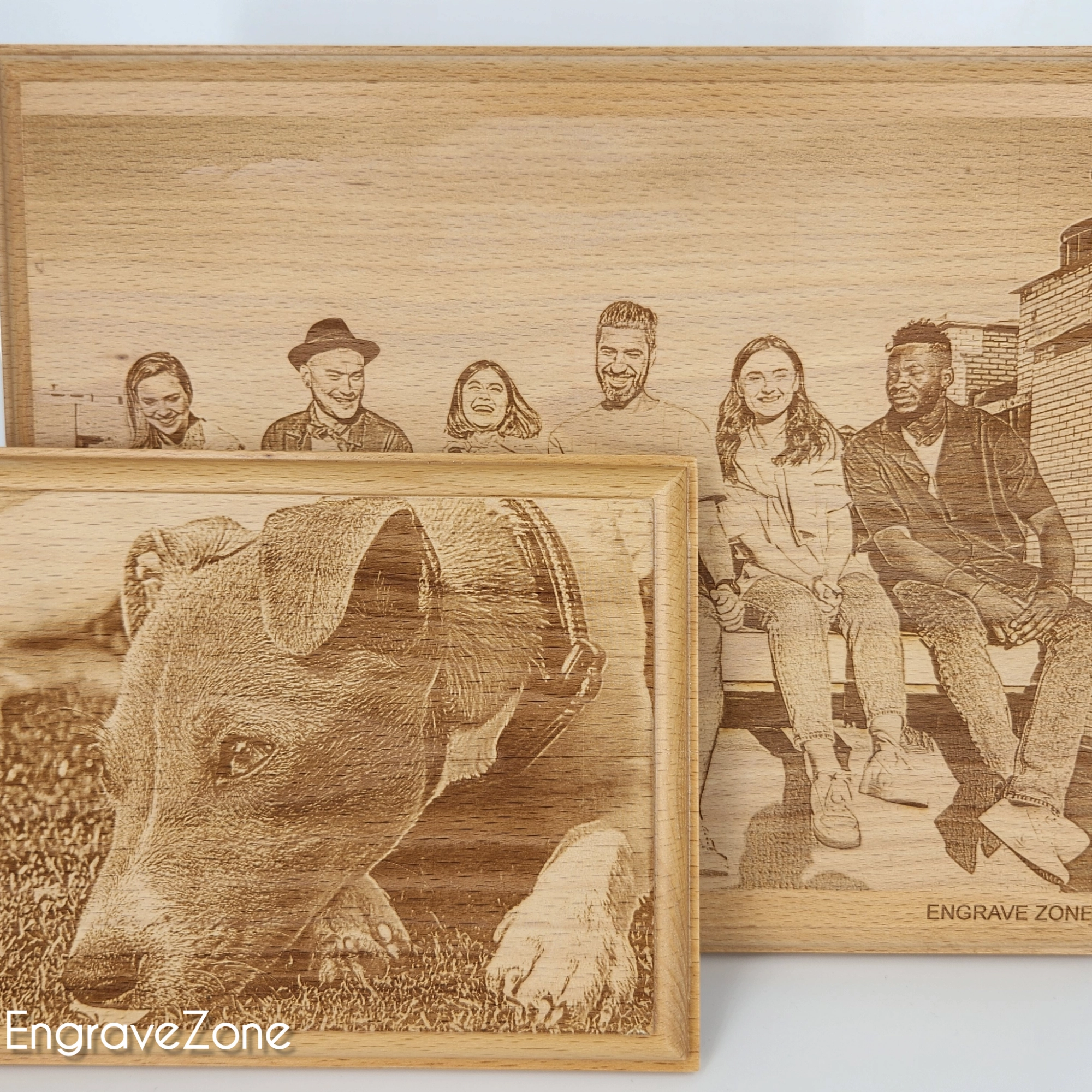Engrave Zone Photo Laser Engraving