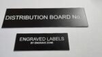 Black Trafolyte Control Panel Labels